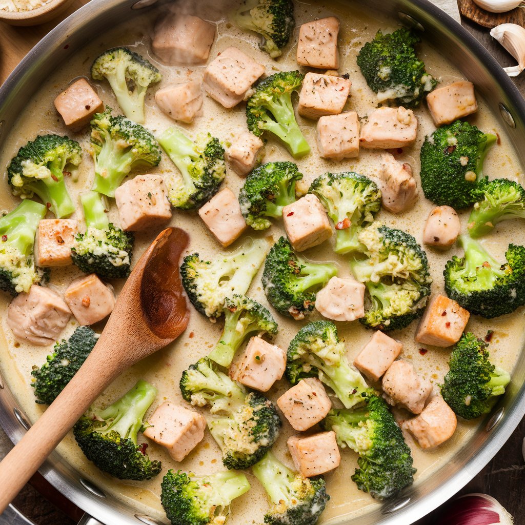 Chicken and broccoli dish served in a bowl, showcasing a healthy and flavorful Chicken and Broccoli Recipe