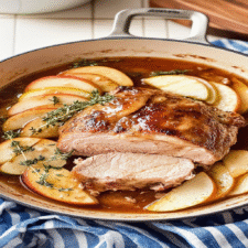 Cinnamon Apple Roast with Sage