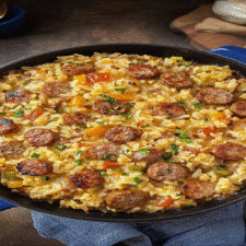 Instant Pot Sausage and Rice Casserole
