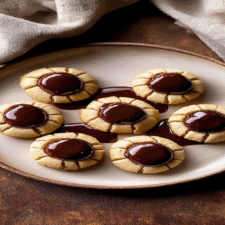 Chocolate Thumbprint Cookies