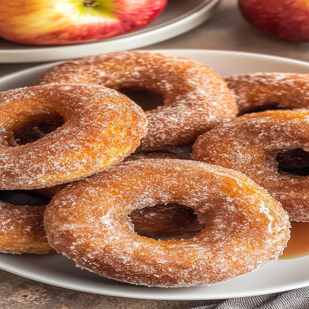Recipe preparation for apple cider donuts