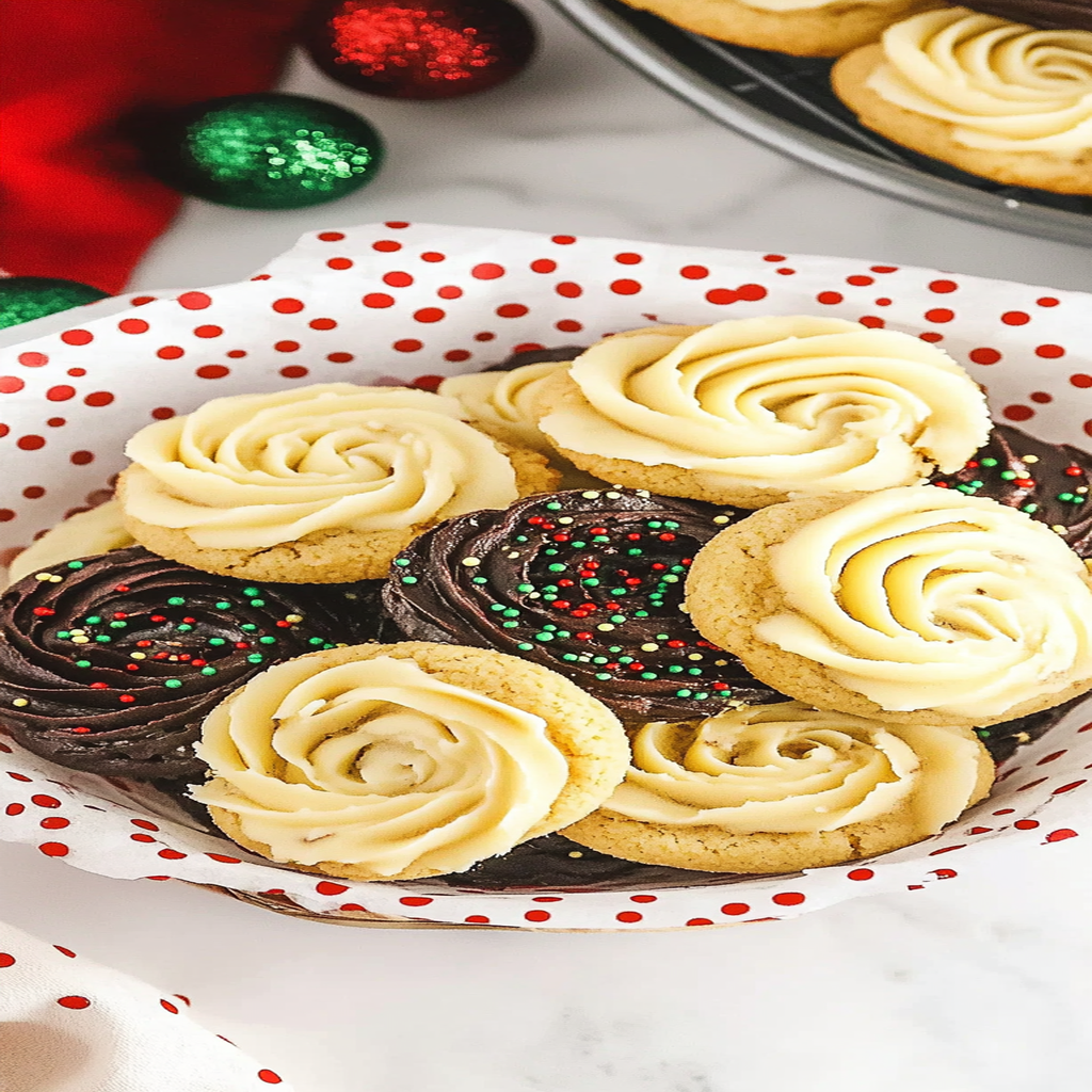 Recipe preparation for holiday cookies with butter