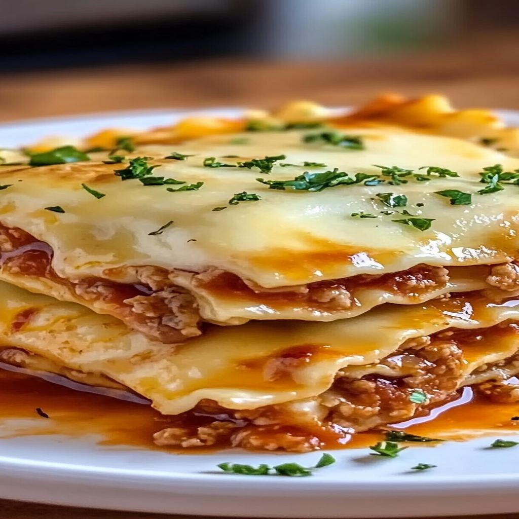 Recipe preparation for Million Dollar Ravioli Casserole