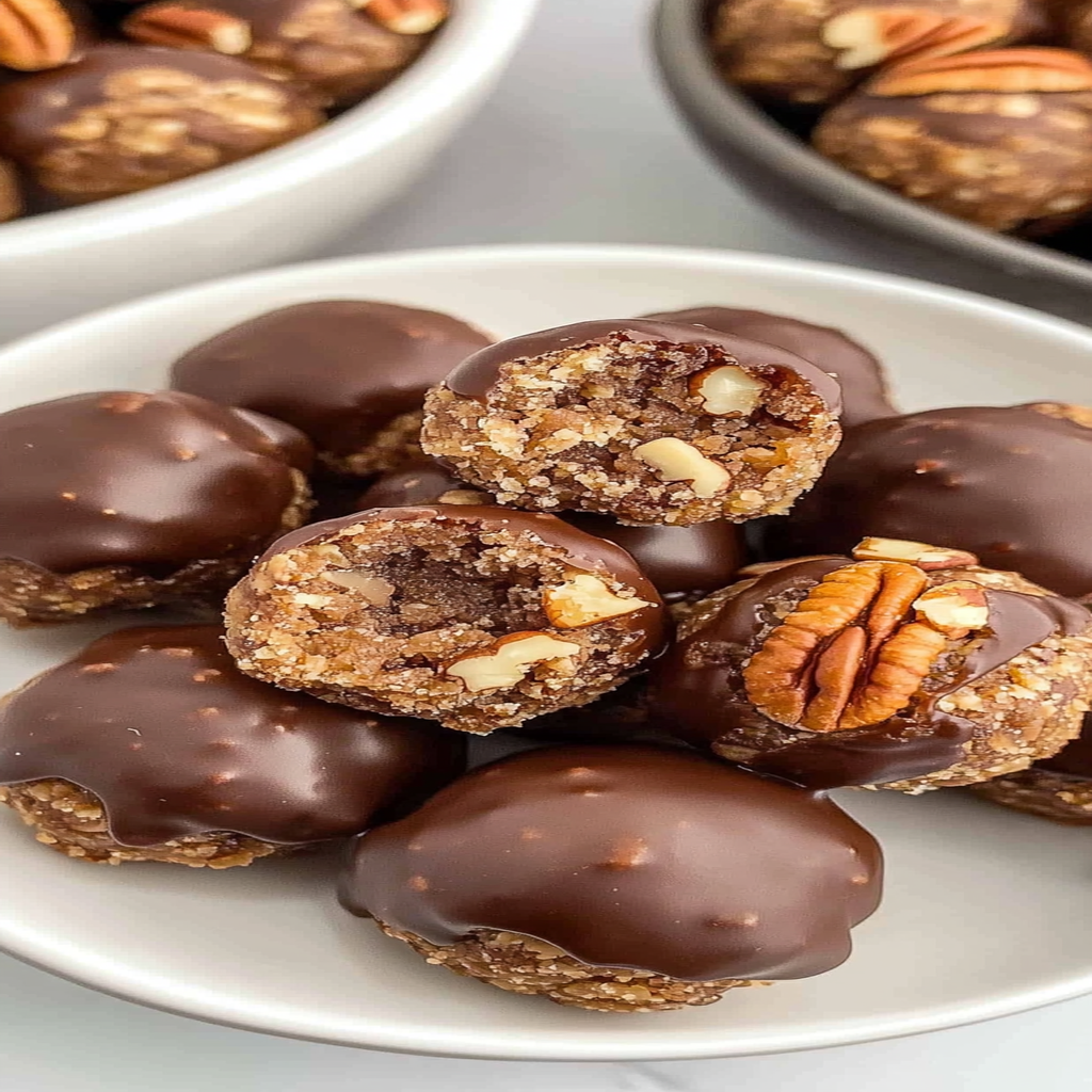 Recipe preparation for Pioneer Woman Pecan Pie Balls