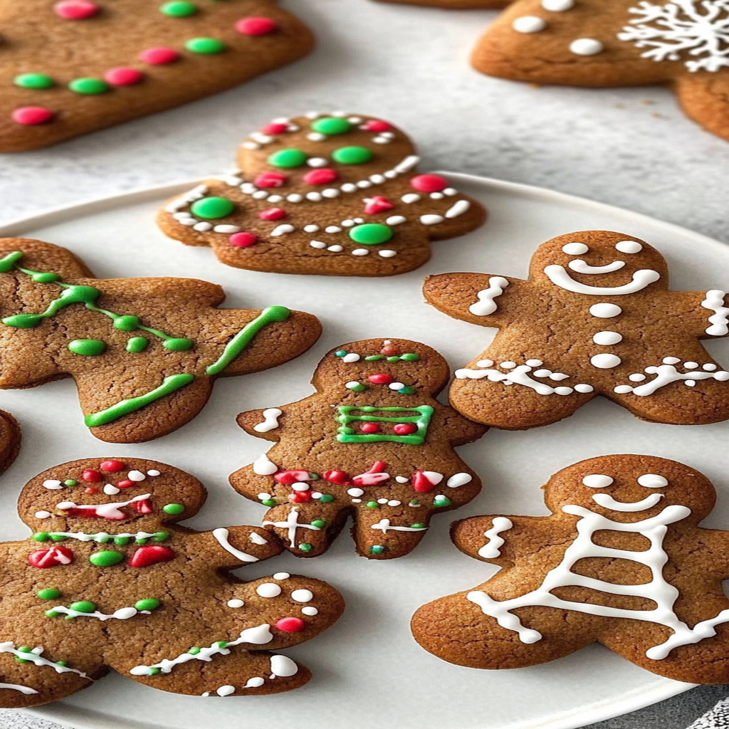 Recipe preparation for Gingerbread Cookies