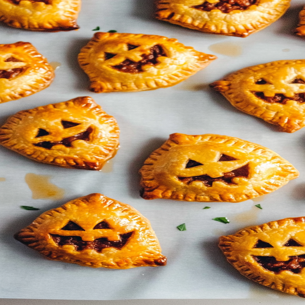 Recipe preparation for Halloween Hand Pies Bites