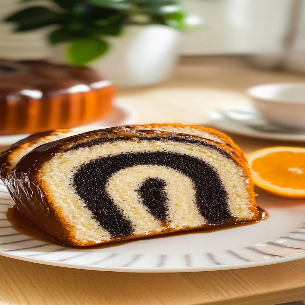 Recipe preparation for Makówki Poppy Seed Dessert