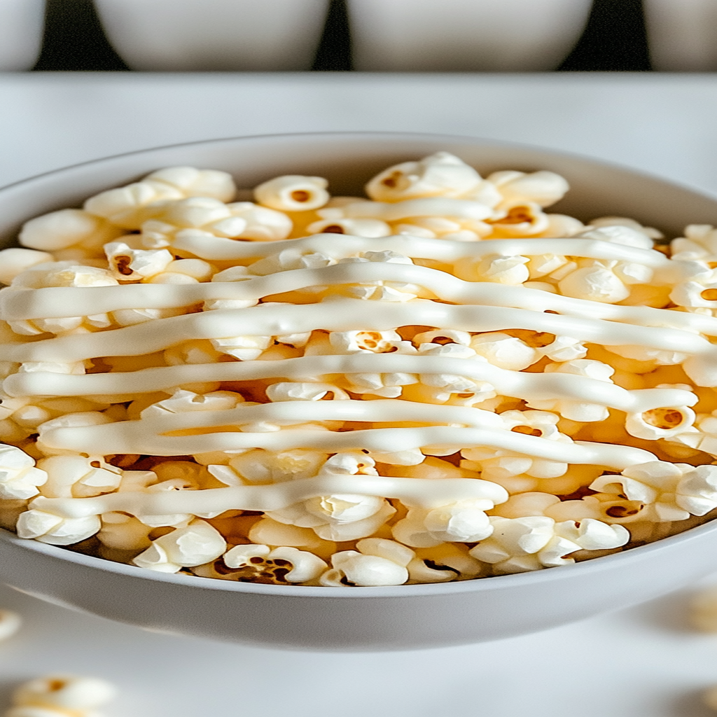 Recipe preparation for Bat Wing Popcorn