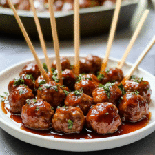 Savory Cocktail Meatballs