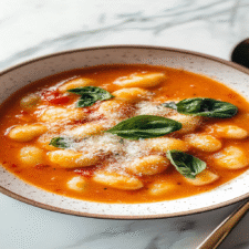 Creamy Tomato Gnocchi Soup