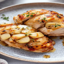 Apple and Brie Stuffed Chicken