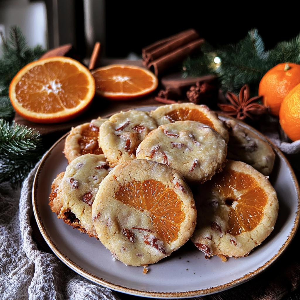 Recipe preparation for Orange Clove Cookies