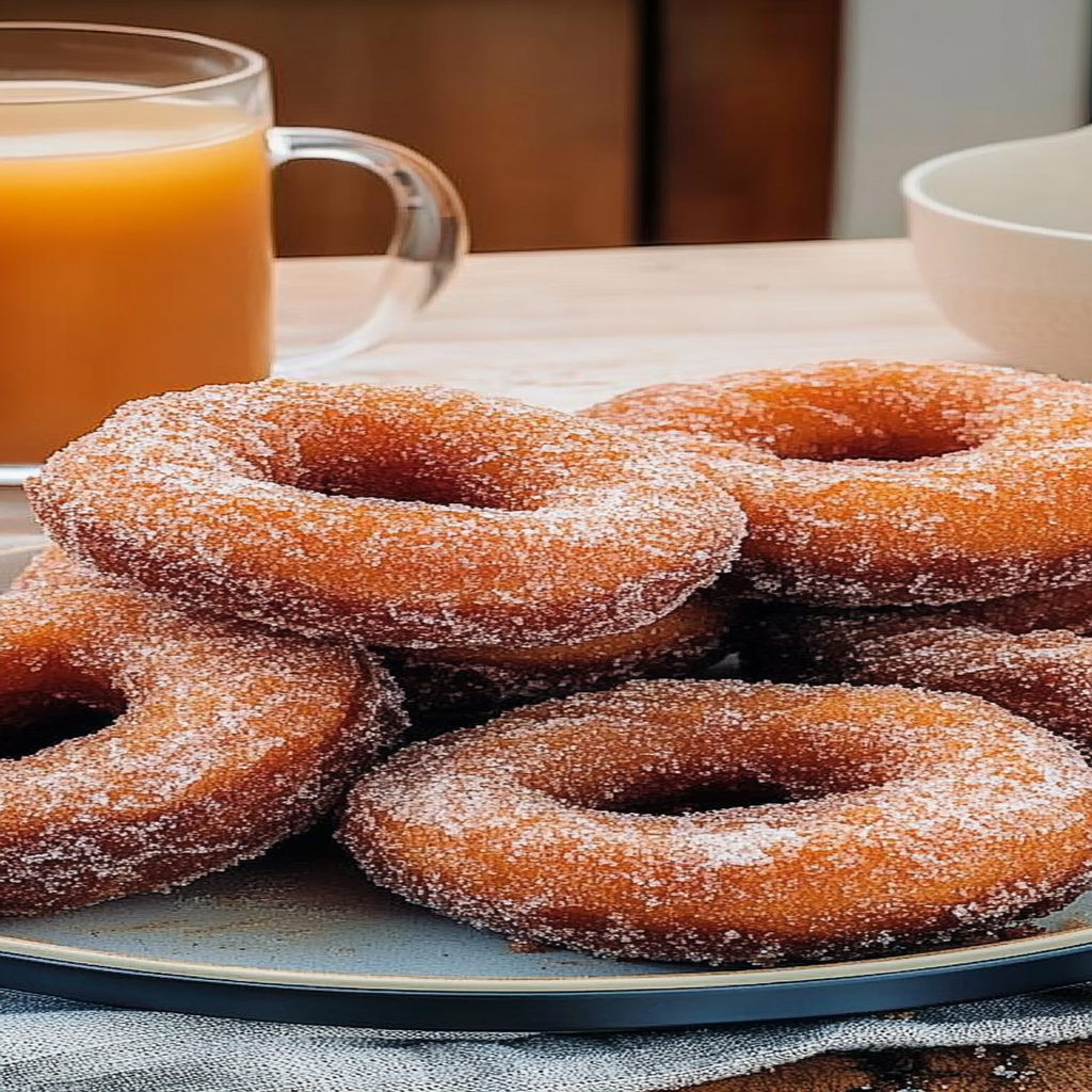 Recipe preparation for Apple Cider Donuts