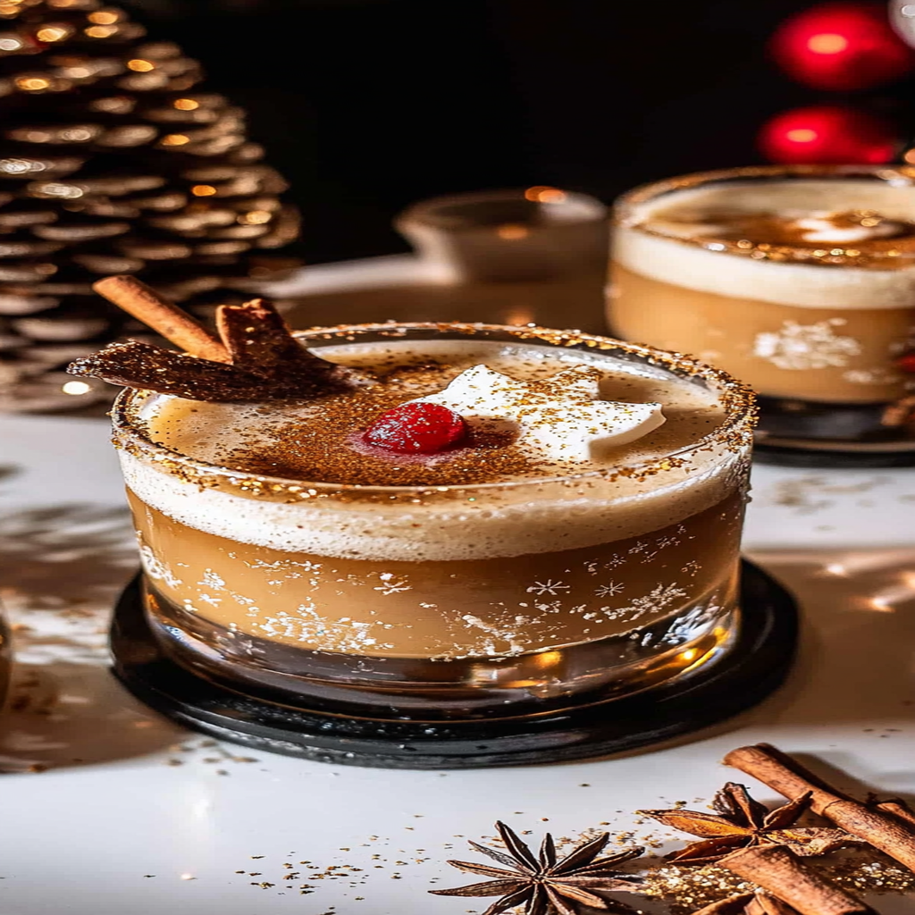 Recipe preparation for Christmas Vacation Dirty Chai Cocktail (with mocktail)