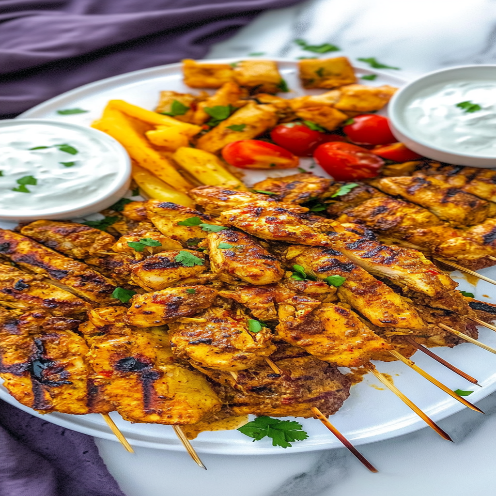 Recipe preparation for Chicken Shawarma