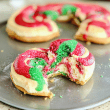 Christmas Cheesecake Cookies